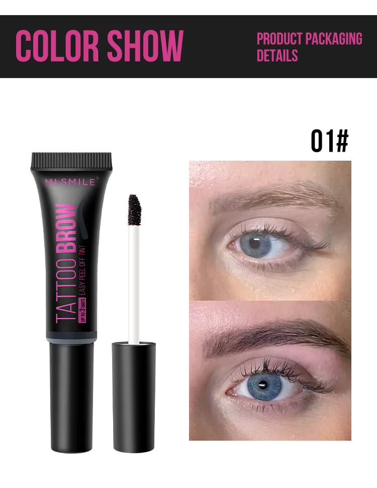 Lakerain Eyebrow Peel-Off Tattoo